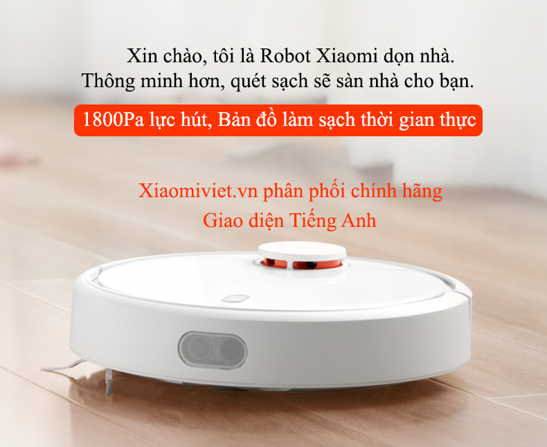 Robot Hút Bụi Dọn Nhà Xiaomi Mi Robot Vacuum Robot Hút Bụi Dọn Nhà Xiaomi Mi Robot Vacuum