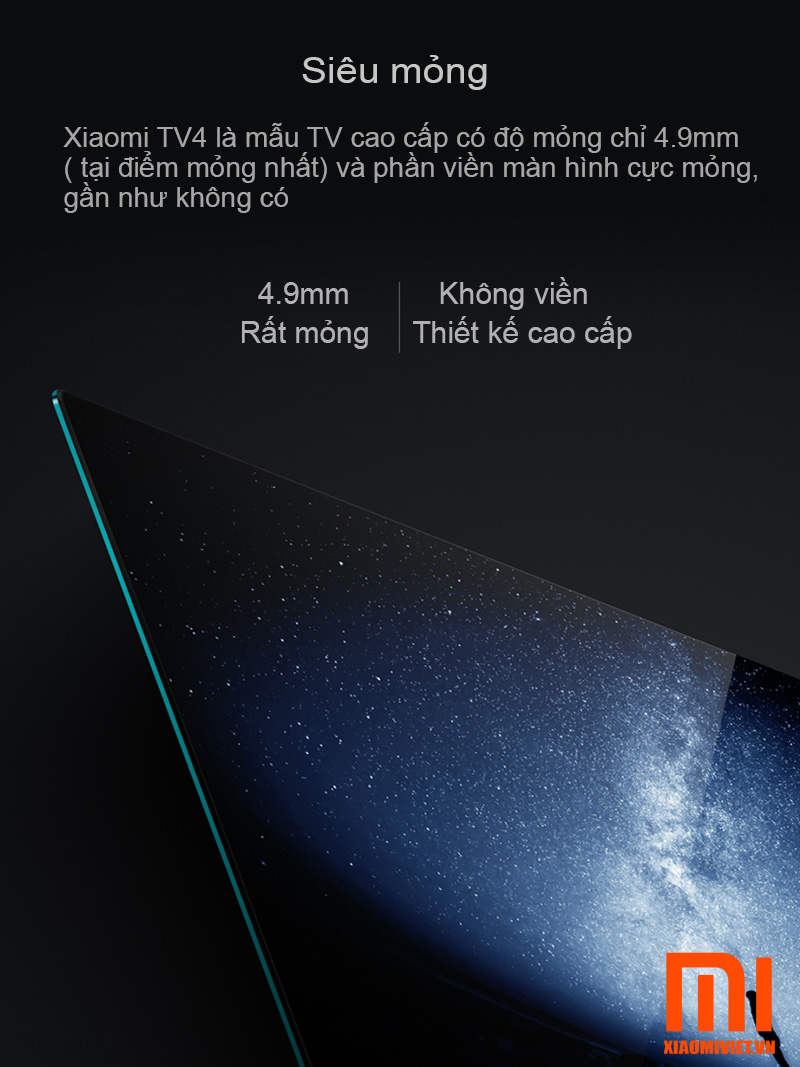 Tivi Thông Minh Xiaomi Mi TV4 49-inch