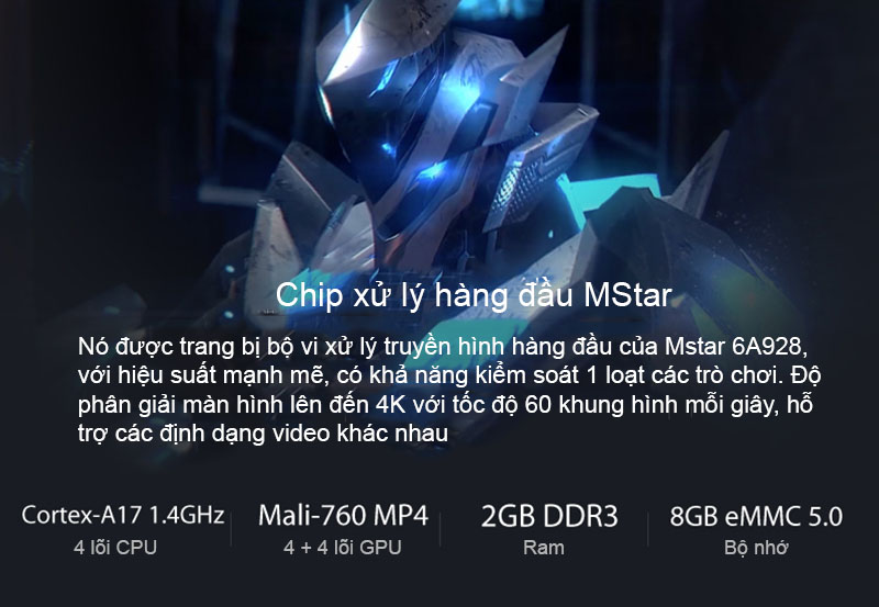 Tivi Thông Minh Xiaomi Mi TV3 70-inch, 4K Utra HD