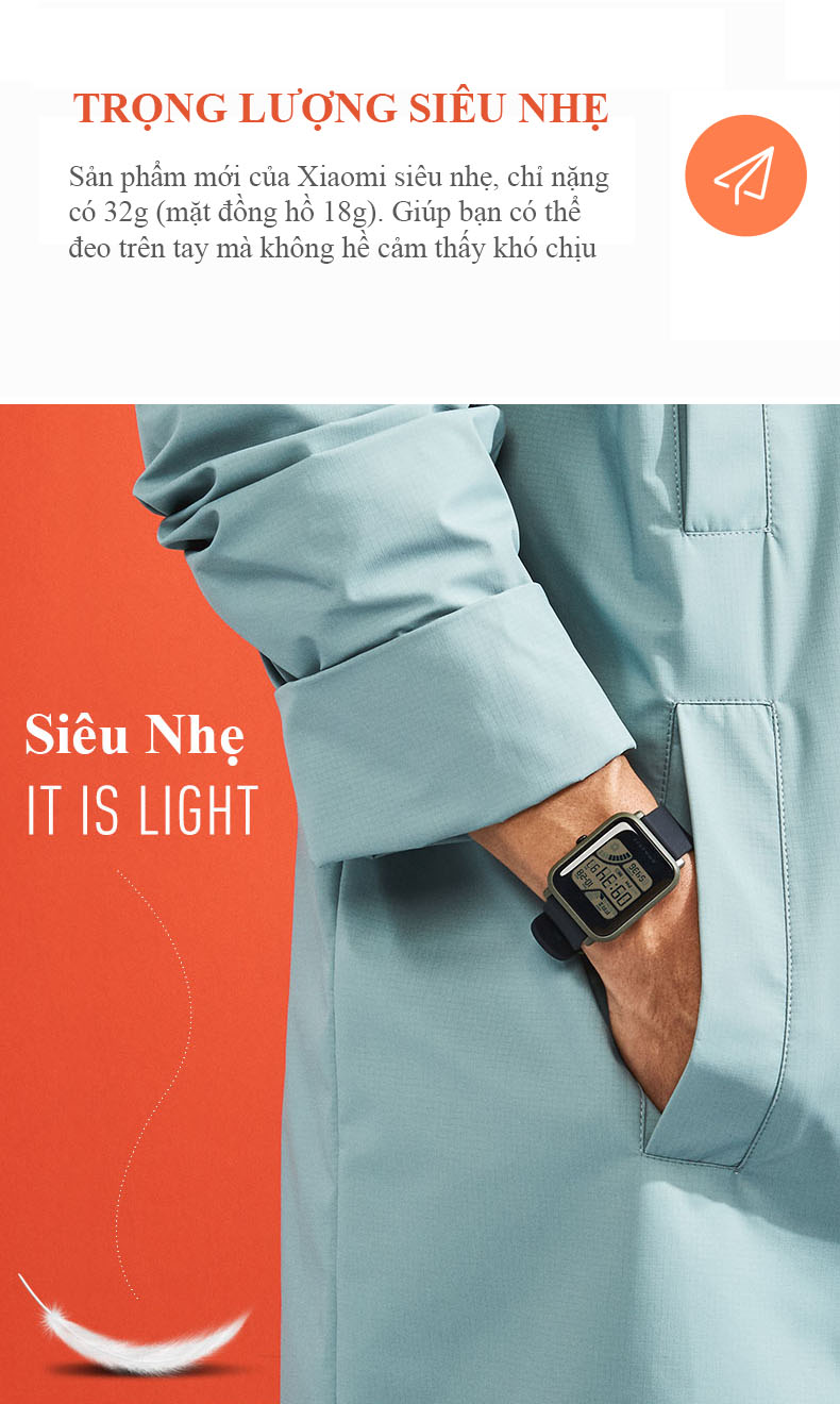 Đồng Hồ Thông Minh Xiaomi Amazfit BIP Youth Version