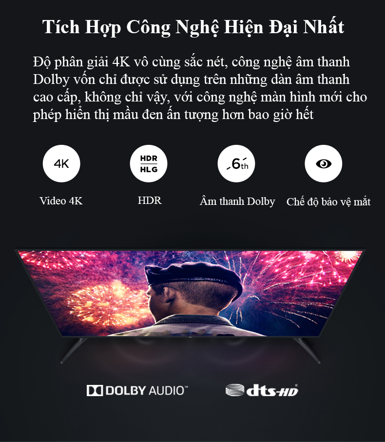 Tivi Thông Minh Xiaomi Mi TV4A 65-inch