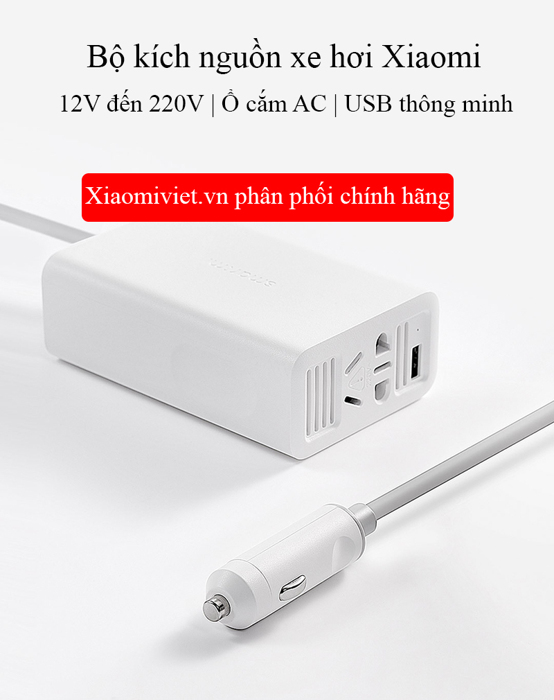 Tẩu kích điện 12V lên 220V trên xe hơi 1