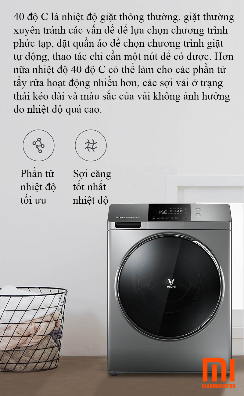 Máy giặt Xiaomi Yunmi EXO 8