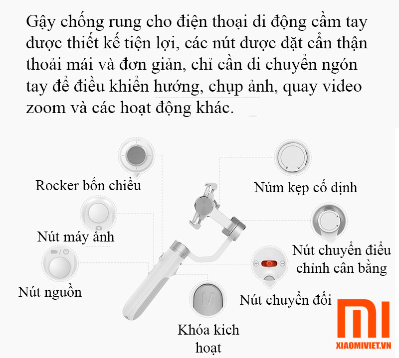 Gậy chống rung Xiaomi Mijia Smartphone Gimbal