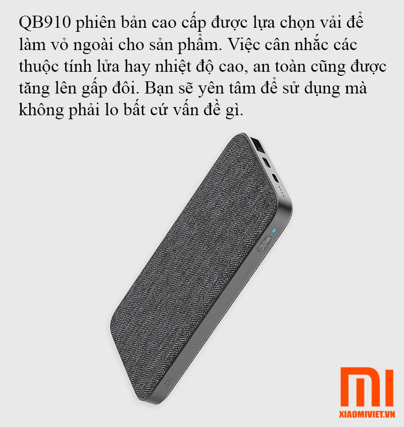 Sạc dự phòng ZMI QB910 10000mah img (10)