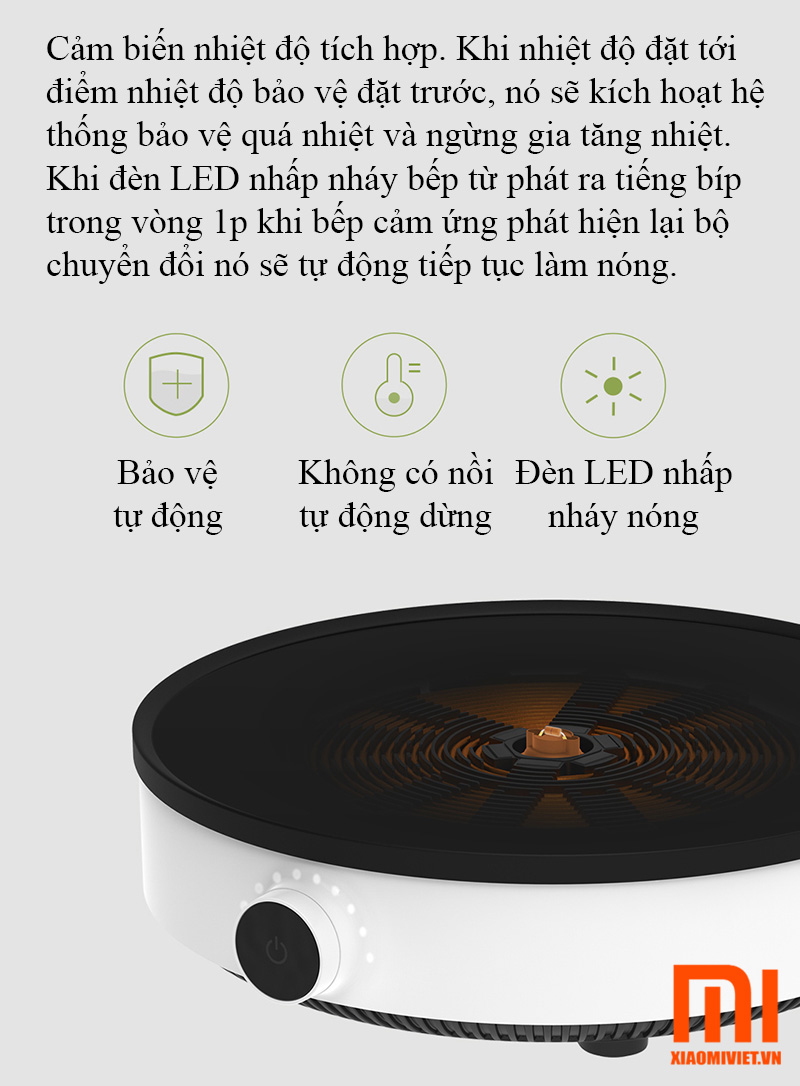 Bếp điện từ Xiaomi Mijia Youth Lite DCL002CM k
