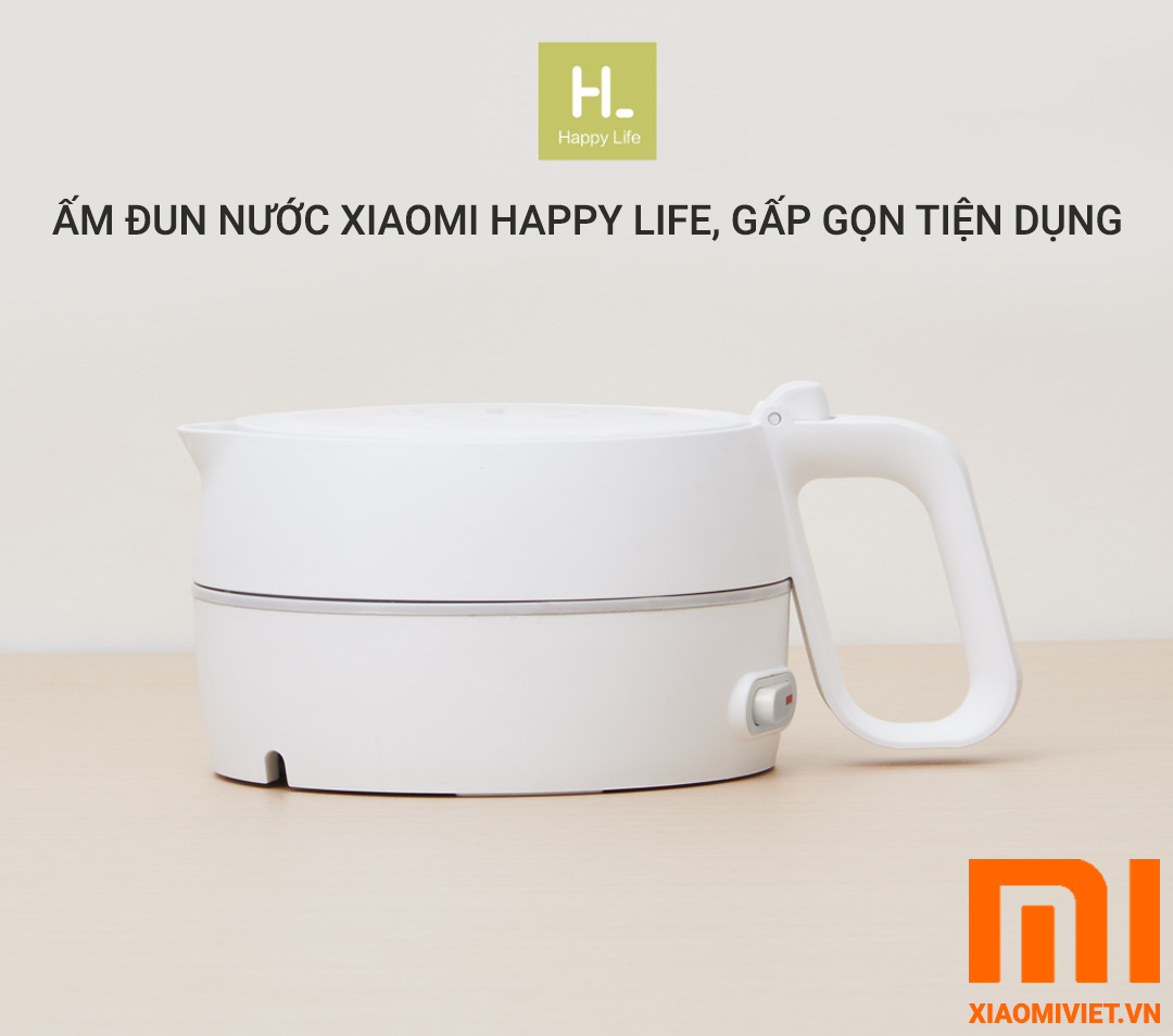 Ấm Đun Nước Gấp Gọn Tiện Dụng Xiaomi Happy Life 06