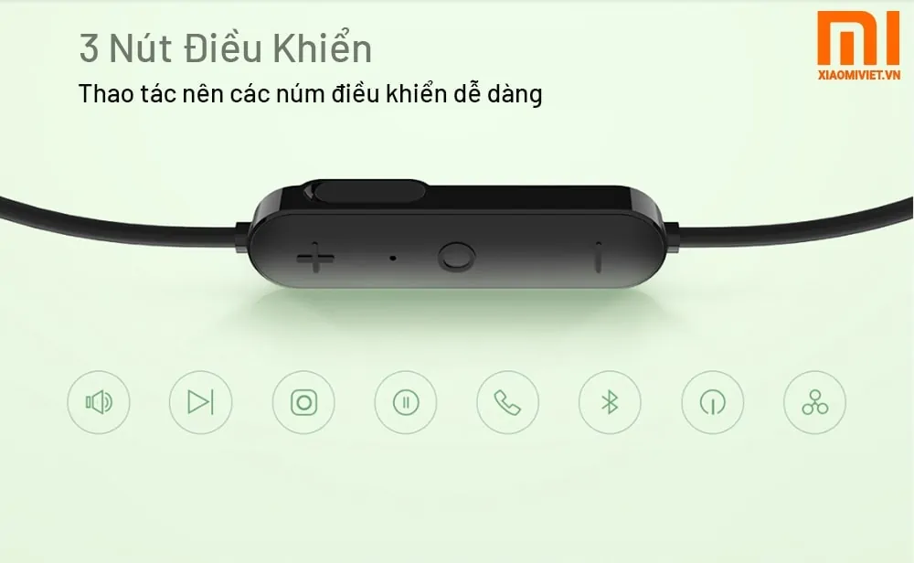 3 nút điều khiển
