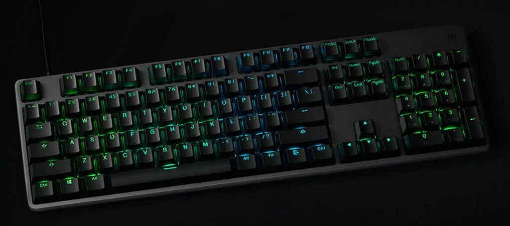 Bàn Phím Xiaomi Gaming RGB Nét nổi bật đến từ đèn LED