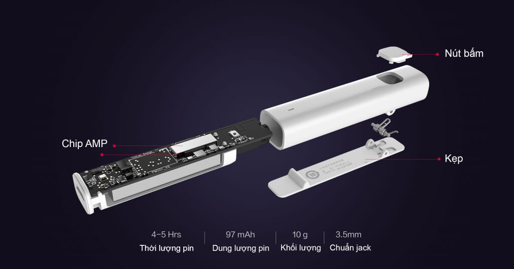 Chuyển Tín Hiệu Không Dây Mi Bluetooth Audio Receiver