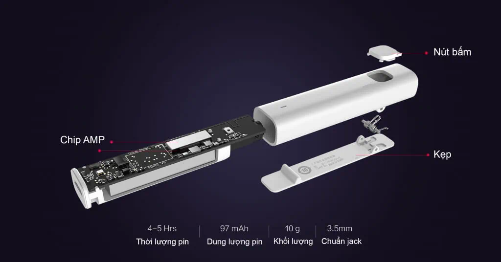 Chuyển Tín Hiệu Không Dây Mi Bluetooth Audio Receiver