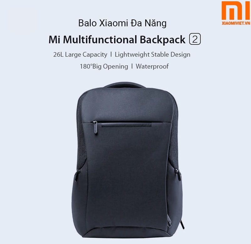 Balo Đa Chức Năng Xiaomi Mi Multifunctional Backpack 2 ba lo đa năng xiaomi mi drone 2