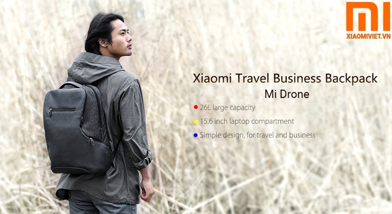 Balo Xiaomi Business Backpack Mi Drone balo đa chức năng dung tích lớn