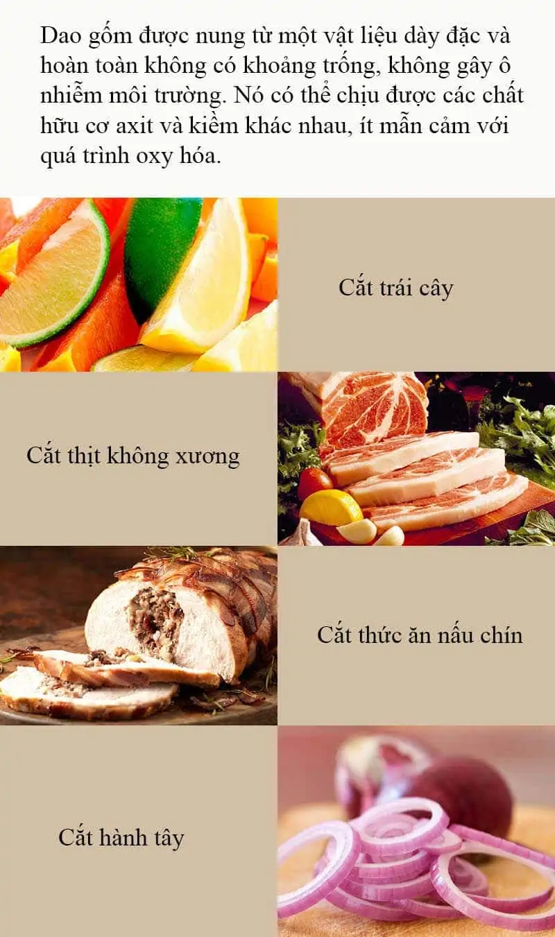 Bộ Dao Gốm Nano Xiaomi