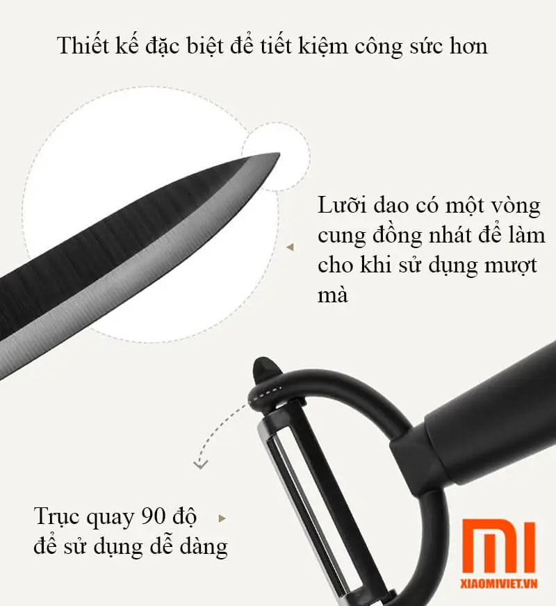 Bộ Dao Gốm Nano Xiaomi