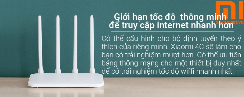 Bộ phát sóng Mi Wifi Router Gen 4C Bộ phát wifi Router Xiaomi 4C