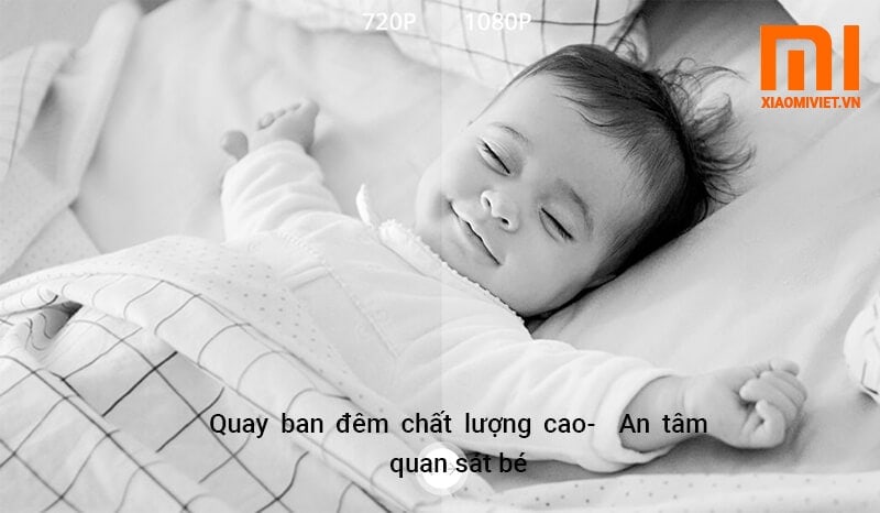 Camera Giám Sát Anh Ninh Xiaomi Cube 1080p Quay ban đêm chất lượng cao