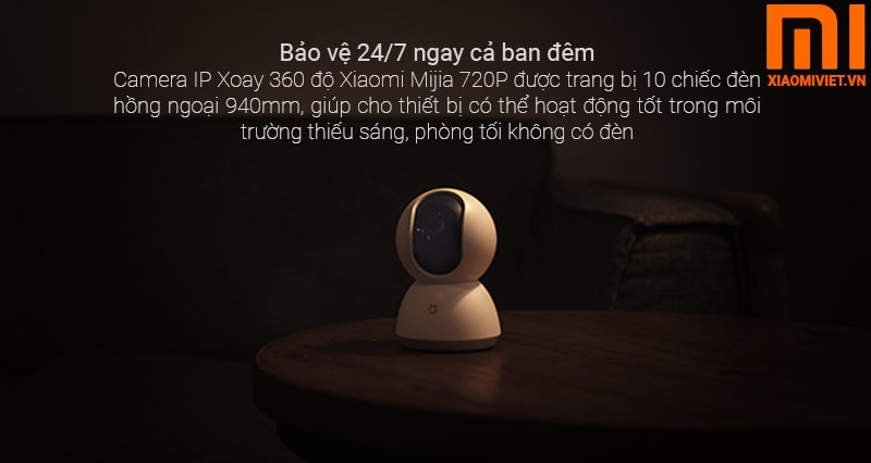 Camera IP giám sát Xiaomi 360 HD 2017 (PTZ) Camera IP giám sát Xiaomi 360 HD 2017 (PTZ)