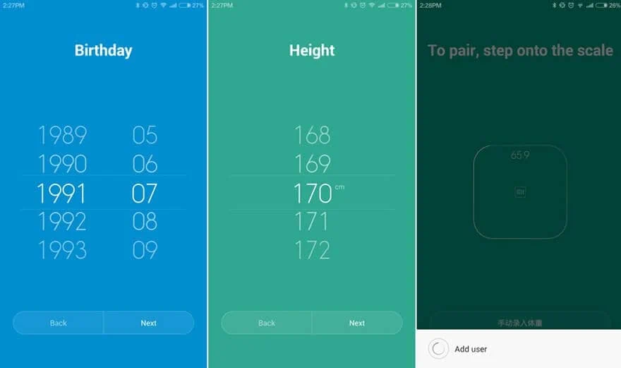 Cân Điện Tử Thông Minh Xiaomi Smart Scale