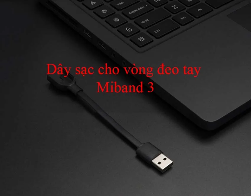 Dây sạc cho vòng đeo tay Miband 3