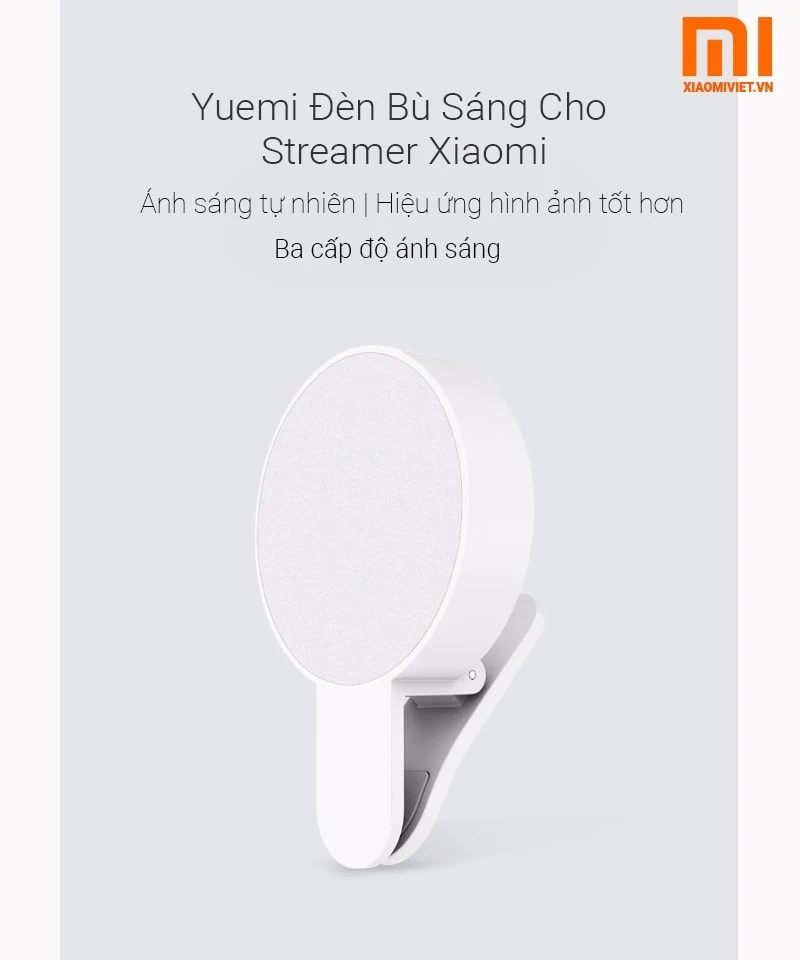 đèn Yuemi Bù Sáng Cho Streamer Xiaomi