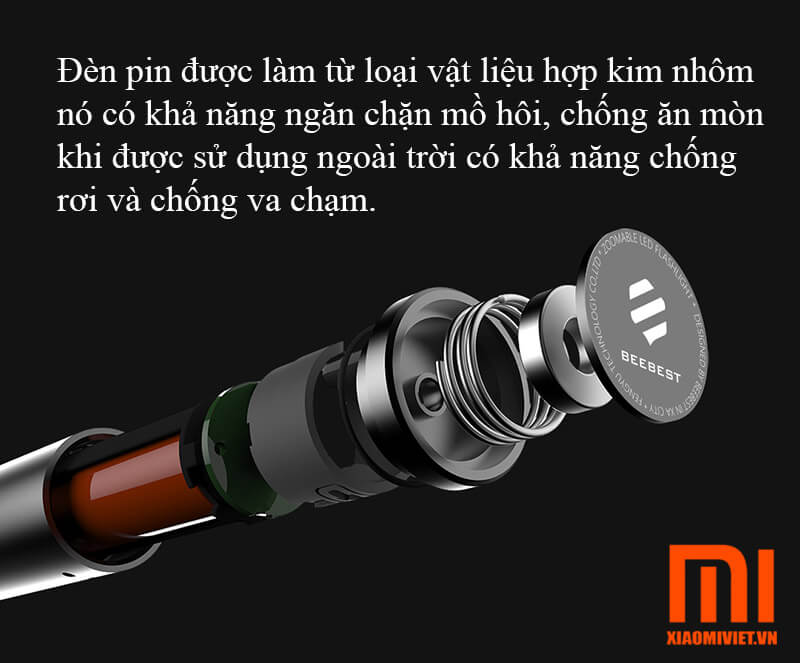 Đèn PIN cầm tay Xiaomi BeeBest Đèn PIN cầm tay Xiaomi BeeBest