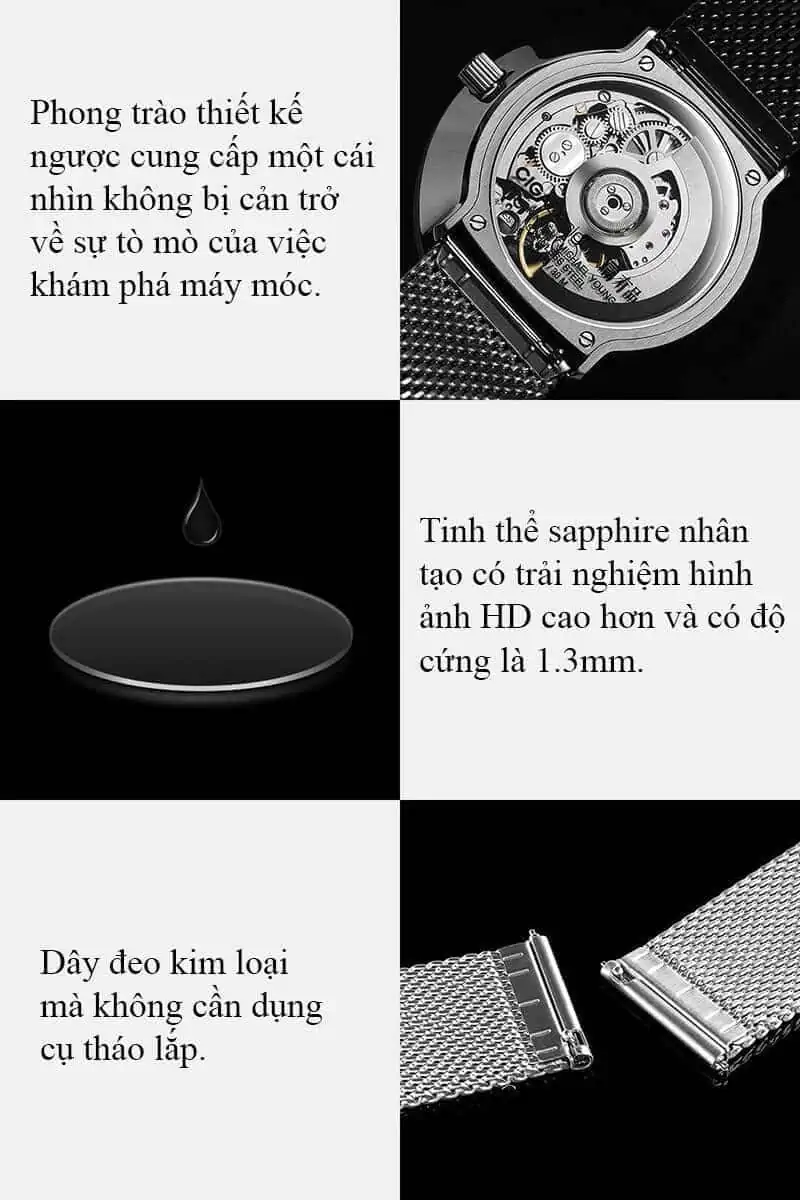 Được làm từ chất liệu cao cấp