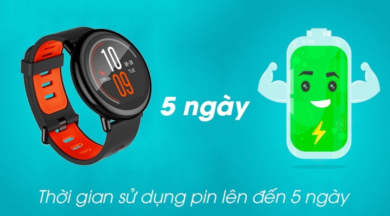 Pin đồng hồ thông minh AMAZFIT PACE  có dung lượng 200mAh,