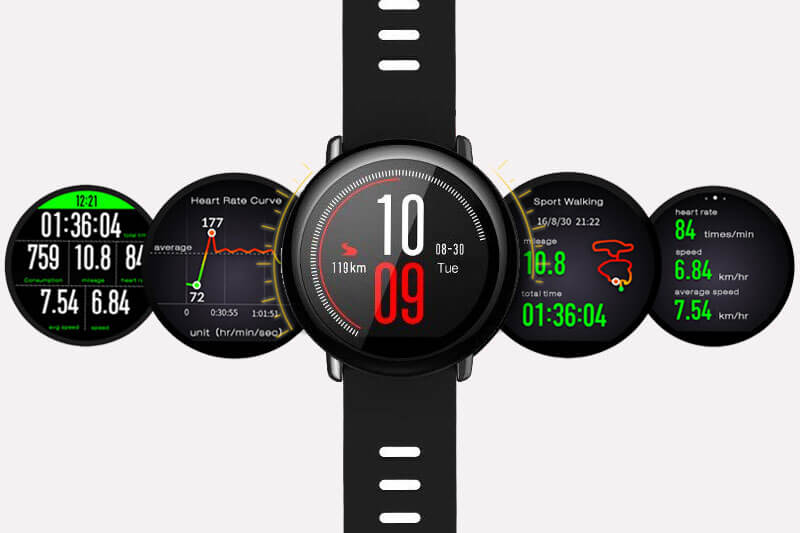 Với GPS được tích hợp trên smartwatch Xiaomi Amazfit Pace.
