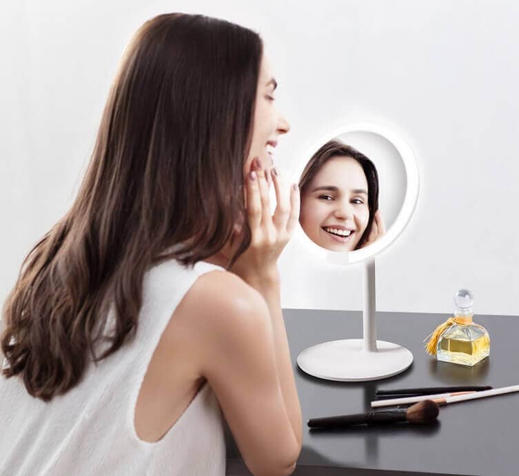 Gương trang điểm kèm đèn LED Xiaomi Amiro Gương trang điểm kèm đèn LED Xiaomi Amiro