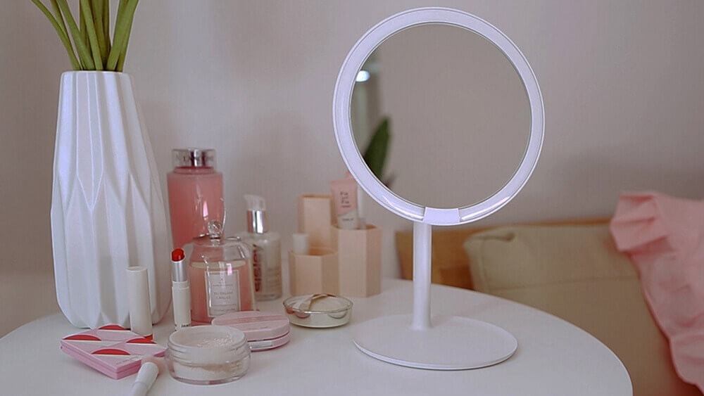 Gương trang điểm kèm đèn LED Xiaomi Amiro Gương trang điểm kèm đèn LED Xiaomi Amiro