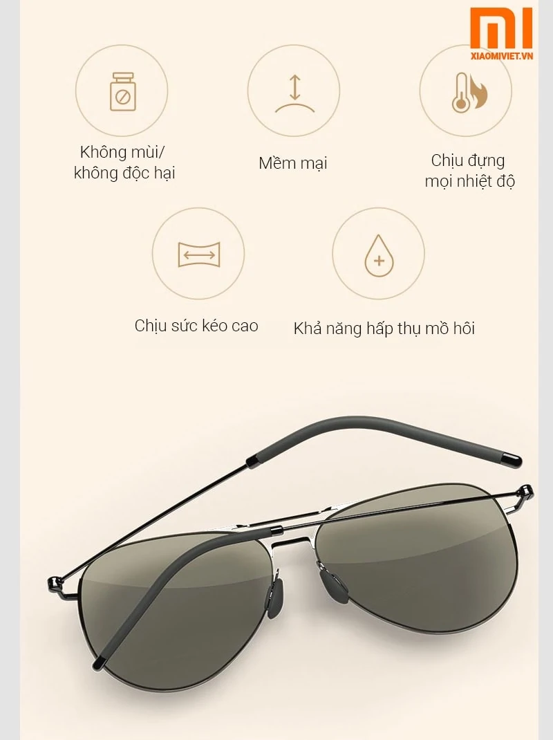 Kính mát phân cực Xiaomi-Turok Steinhardt TS SM005 mắt kính đổi màu Xiaomi-Turok Steinhardt TS