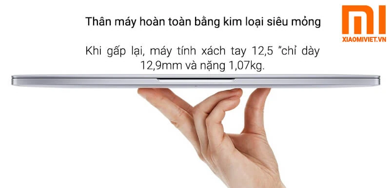 thiết kế mỏng nhẹ