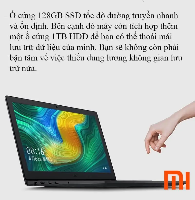 Laptop Xiaomi 15.6 Classic Core i5-8250U