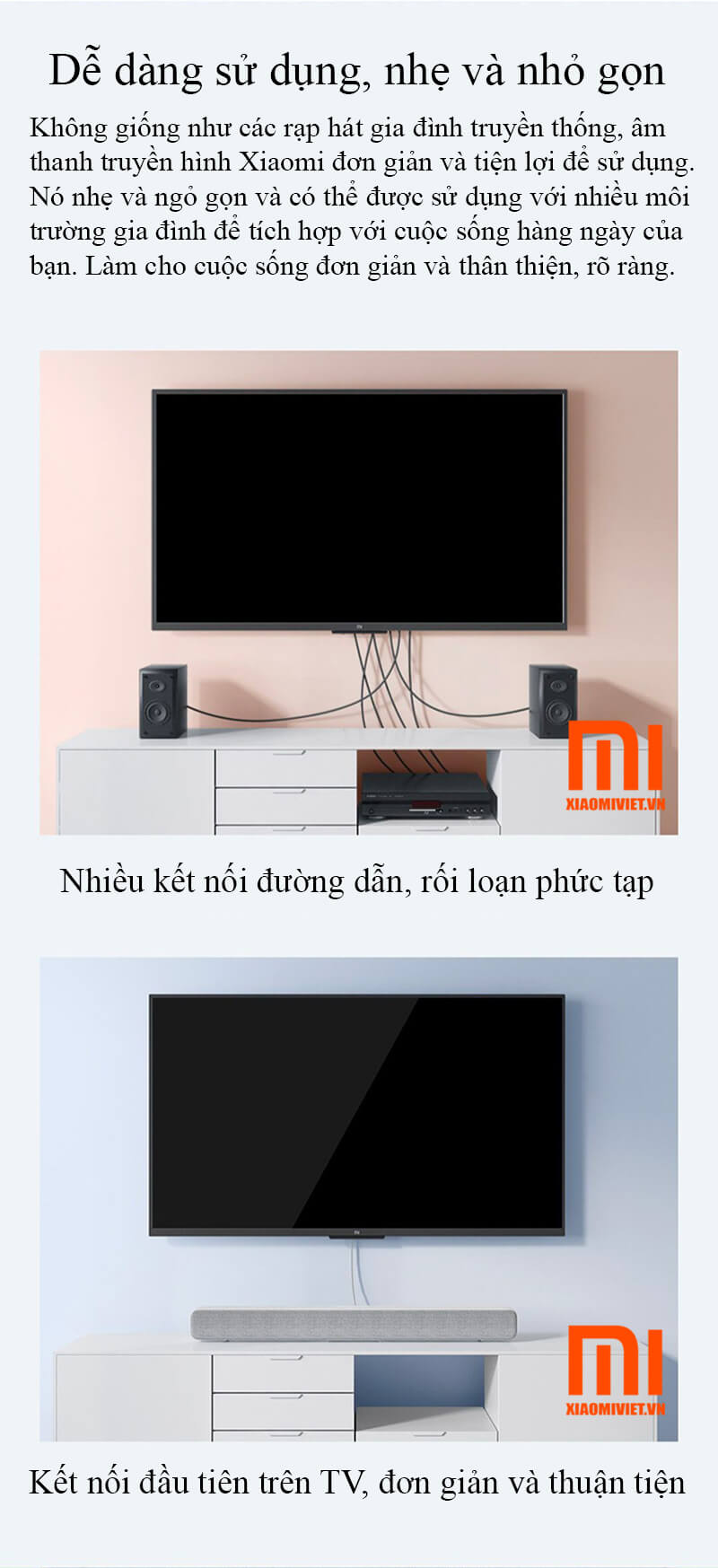 Loa Sound Bar Xiaomi 8 Kênh cho Tivi Loa Sound Bar Xiaomi 8 Kênh cho Tivi