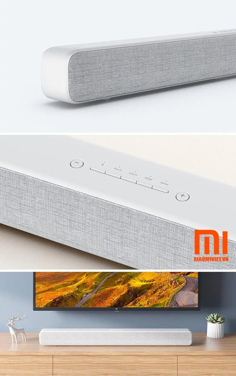 Loa Sound Bar Xiaomi 8 Kênh cho Tivi