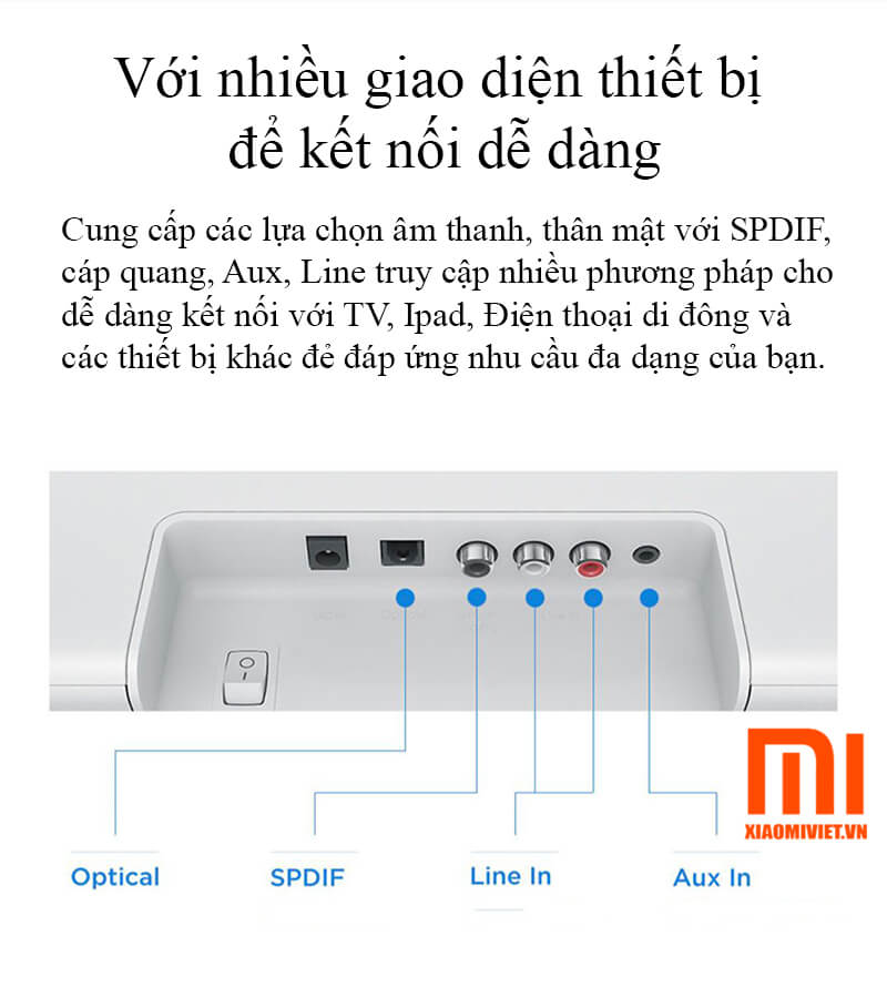 Loa Sound Bar Xiaomi 8 Kênh cho Tivi Loa Sound Bar Xiaomi 8 Kênh cho Tivi