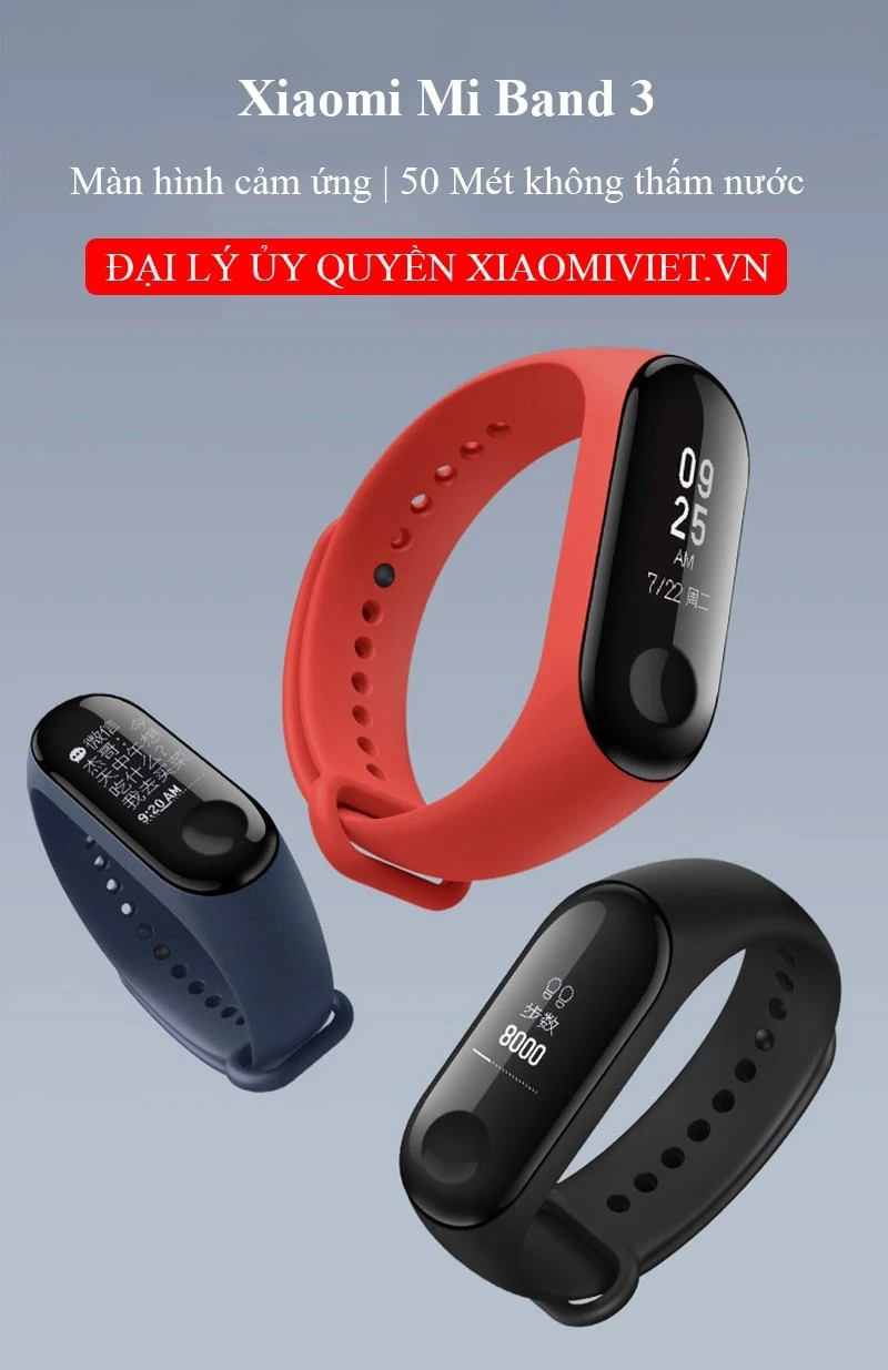 Vòng đeo tay thông minh mi band 3