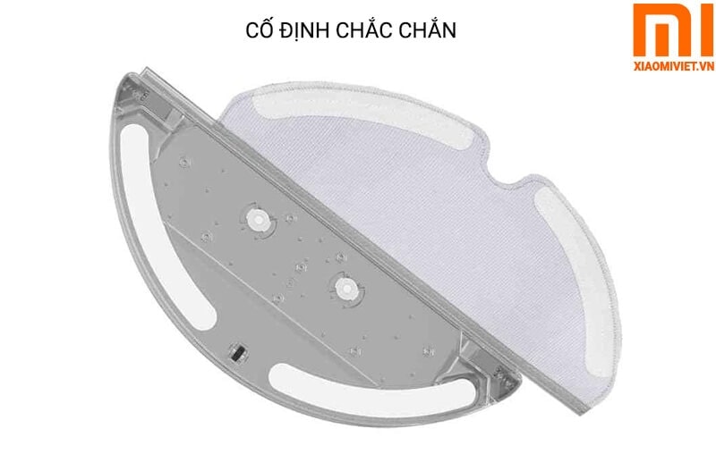 Bộ 2 Miếng Vải Lau Cho Máy Hút Hụi Xiaomi Roborock cố định chắc chắn