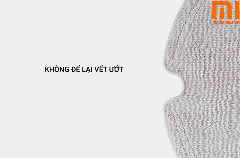 Bộ 2 Miếng Vải Lau Cho Máy Hút Hụi Xiaomi Roborock không để lại vết nước