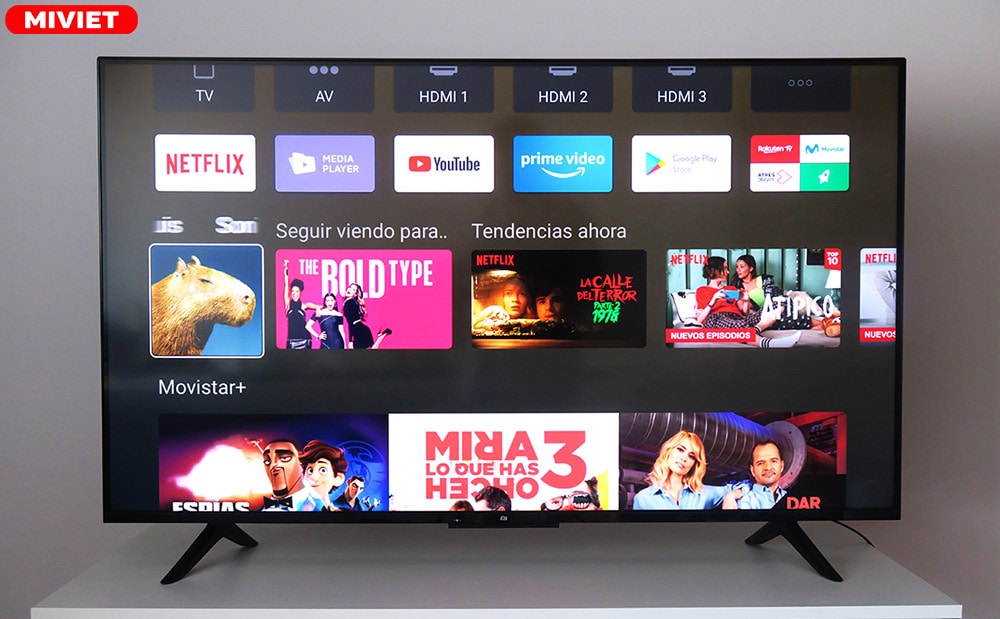 Smart tivi Xiaomi P1 55 inch - Bản Quốc Tế - Chính Hãng Xiaomi Việt Nam - BH 24 Tháng Kho ứng dụng đa dạng và phong phú