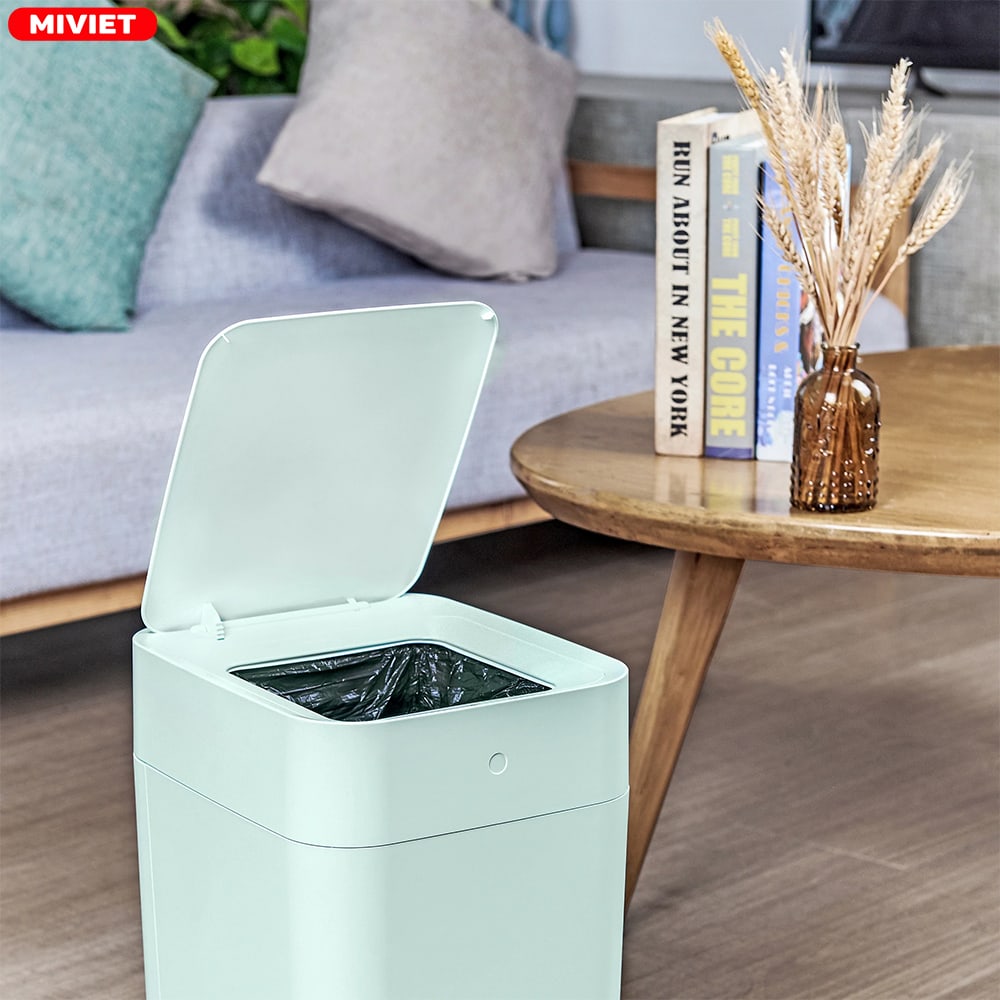 Thùng rác tự động thông minh Townew T1 (TEAL) Khả năng chứa rác lên tới 15.5L