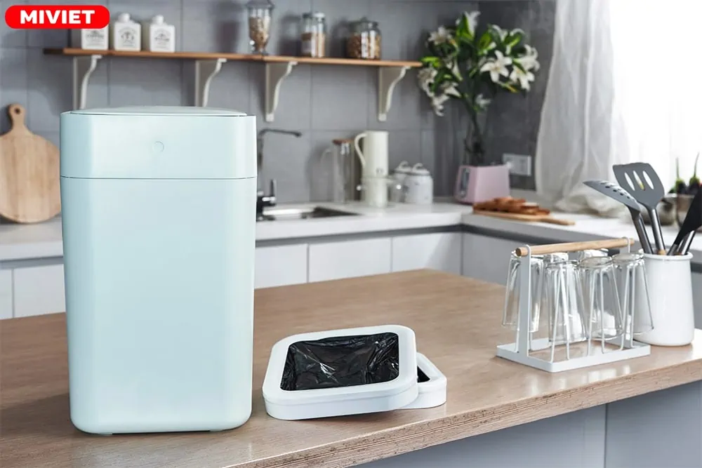 Thùng rác tự động thông minh Townew T1 (TEAL)