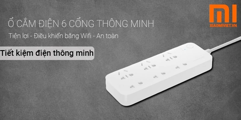 Ổ cắm điện thông minh Wifi Mi Power Strip