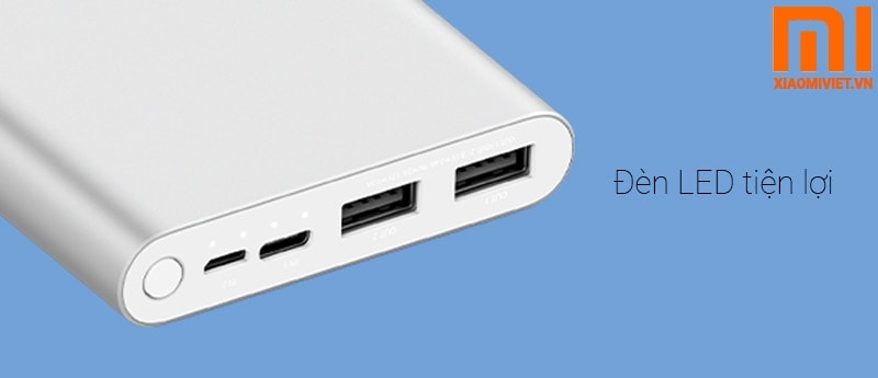 Pin sạc dự phòng Xiaomi 10000mah Gen 3 - Chính Hãng - 2022 Pin sạc dự phòng Xiaomi 10000mAh Gen 3 (2019)