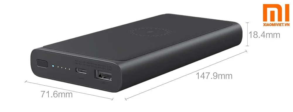 Pin Sạc Dự Phòng Không Dây 10.000 mAh PLM11ZM