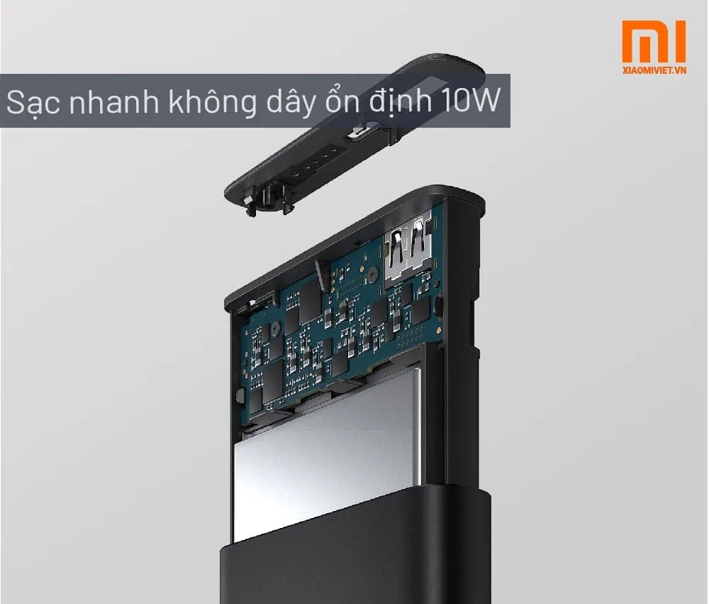 Pin Sạc Dự Phòng Không Dây 10.000 mAh PLM11ZM