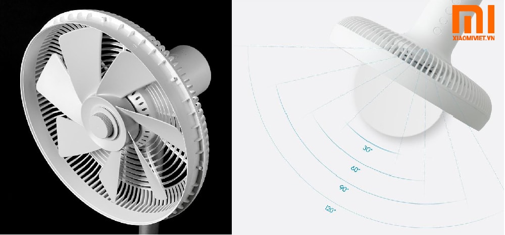 Điều khiển Quạt Điện Xiaomi Mi Smart Fan Gen 2S tiện lợi qua app thông minh 