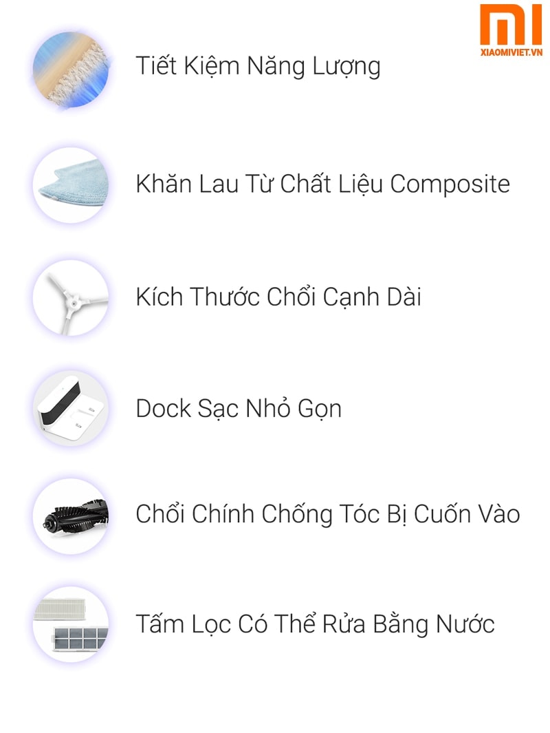 robot hút bụi Qihoo 360 S6 robot hút bụi Qihoo 360 S6