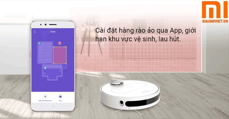 robot hút bụi Qihoo 360 S6 robot hút bụi Qihoo 360 S6